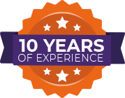 10 Years of Experience